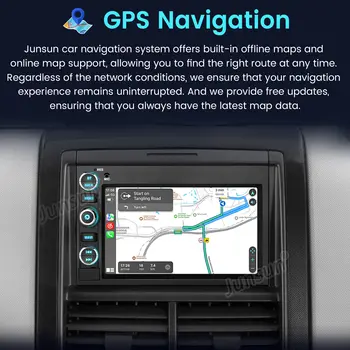 AWESAFE 7吋無線CarPlay安卓車用收音機立體聲系統,適用於福特F150 F250 F350 Fusion Mustang Explorer Edge導航RDS播放器 10 最佳銷售 福特Fusion收音機 - №5