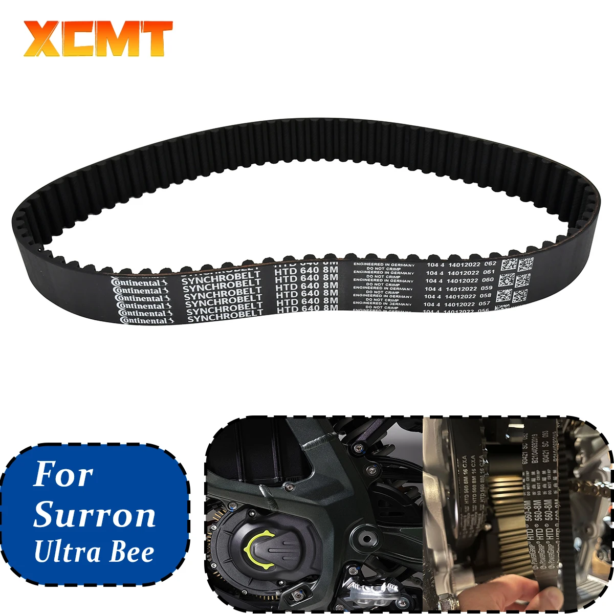 Electric Motorcycle Drive Belt origial Accessories sur ron For Sur-Ron Surron Ultra Bee Sur Ron Universal Dirt Pit Bike parts