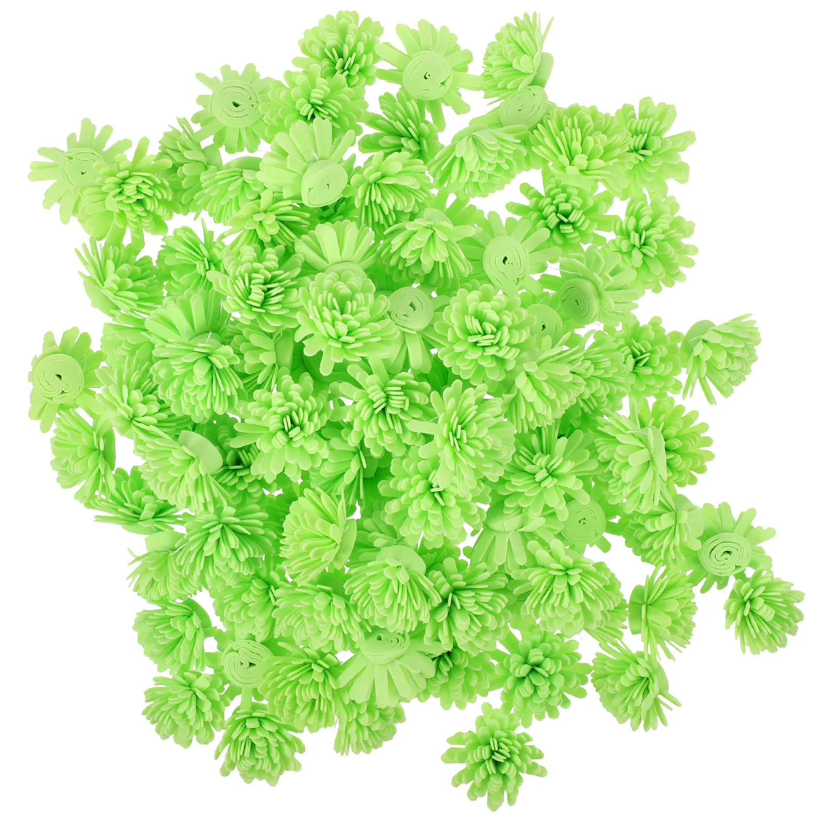 

100 шт. алюминиевых диффузоров в форме цветка хризантемы для ароматерапии, для самостоятельного создания ароматов в гостиной, офисе, ванной, спальне, на рабочем столе