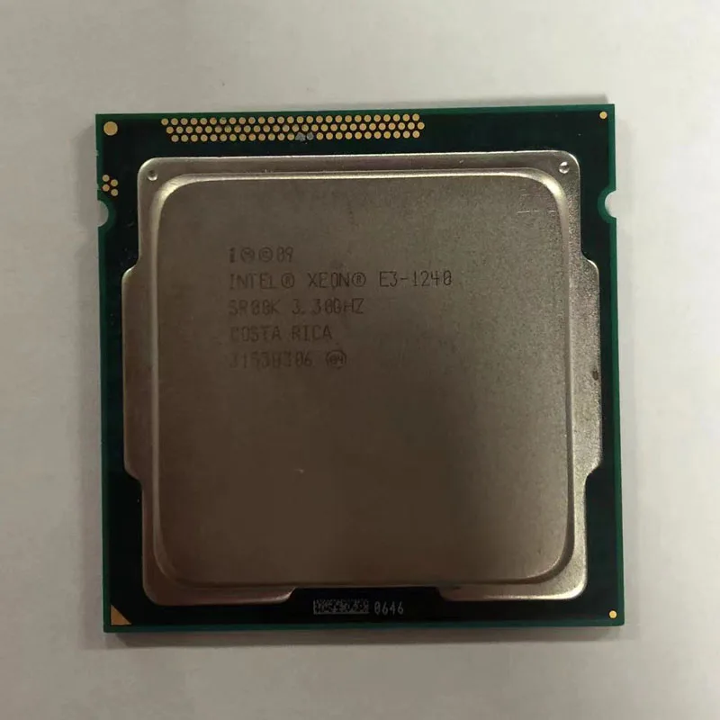 Intel Xeon E3-1240E3 1240 E3 1240 3.4 GHz Quad-Core Eight-Thread CPU Processor 8M 80W LGA 1150