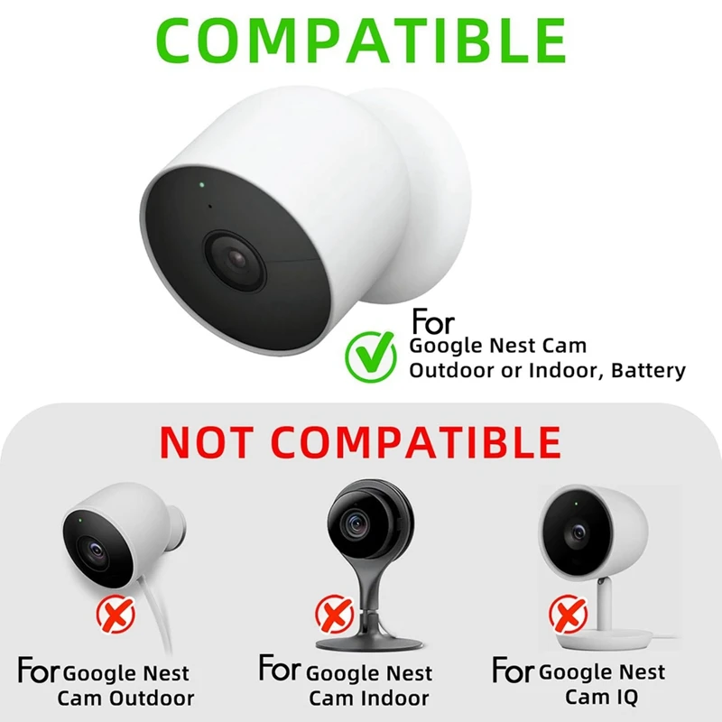 Super Sale Power Cable for Google Nest Cam (2nd Gen), 25FT/7.6M Weatherproof Battery Charging Cable with Adapter US Plug