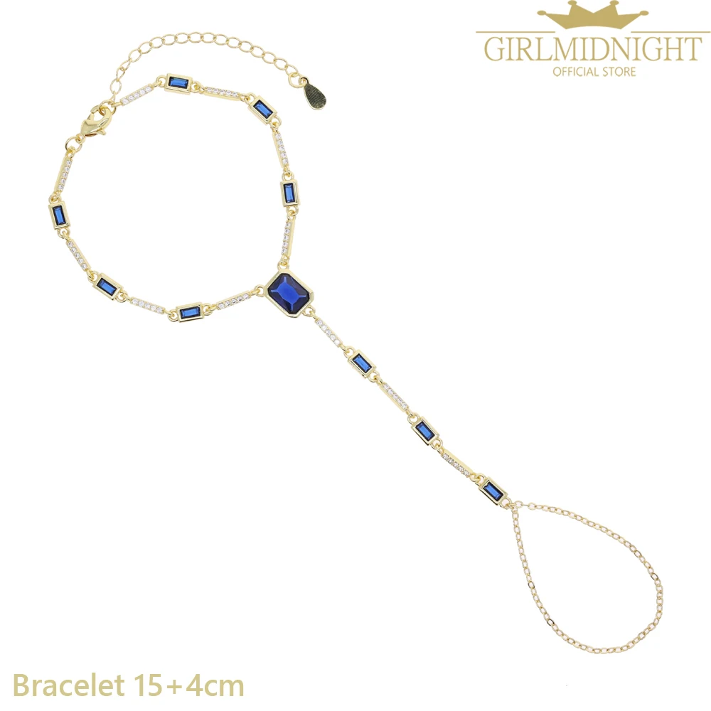2026 Neues Mikro-Pavé-Armband mit klaren Zirkonia-Quasten in Goldfarbe mit runden Zirkonia-Steinen und doppelter Kette, modischer Damenschmuck – Detail 3
