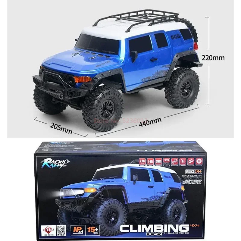 Nowy ZP1001 ZP1010 1:10 Rc 4x4 Off Road Climbing Vehicle 2.4G Zdalnie sterowany model samochodu Zabawka Drift Rc Car Prezent Zabawki dla chłopca