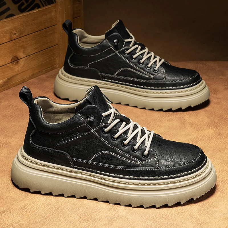 

2025 Spring New Rubber-Plastic Sole Casual Board Sneakers for Outdoor Sports - Comfortable, Soft, Slip-Resistant, Durable, and T