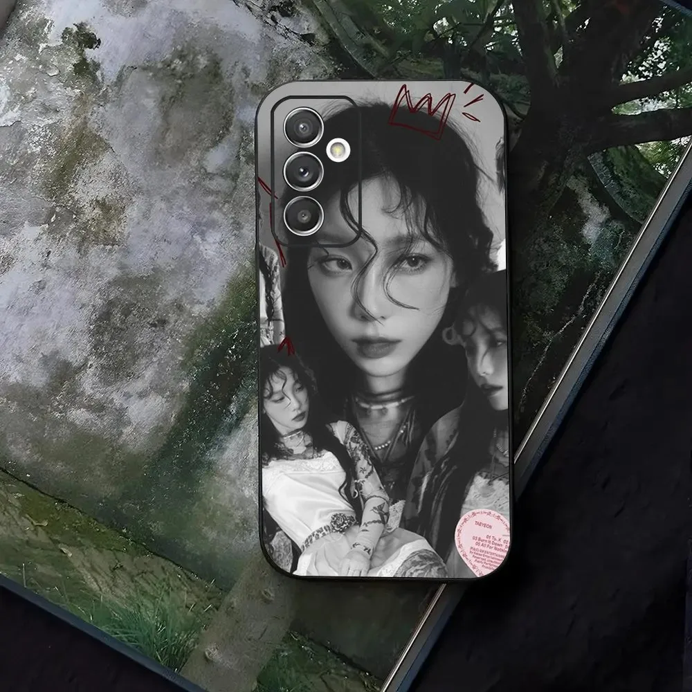 S-Snsd Girls' G-Generation Taeyeon Phone Case For Samsung Galaxy A13,A21s,A22,A31,A32,A52,A53,A71,A80,A91 Black Cover