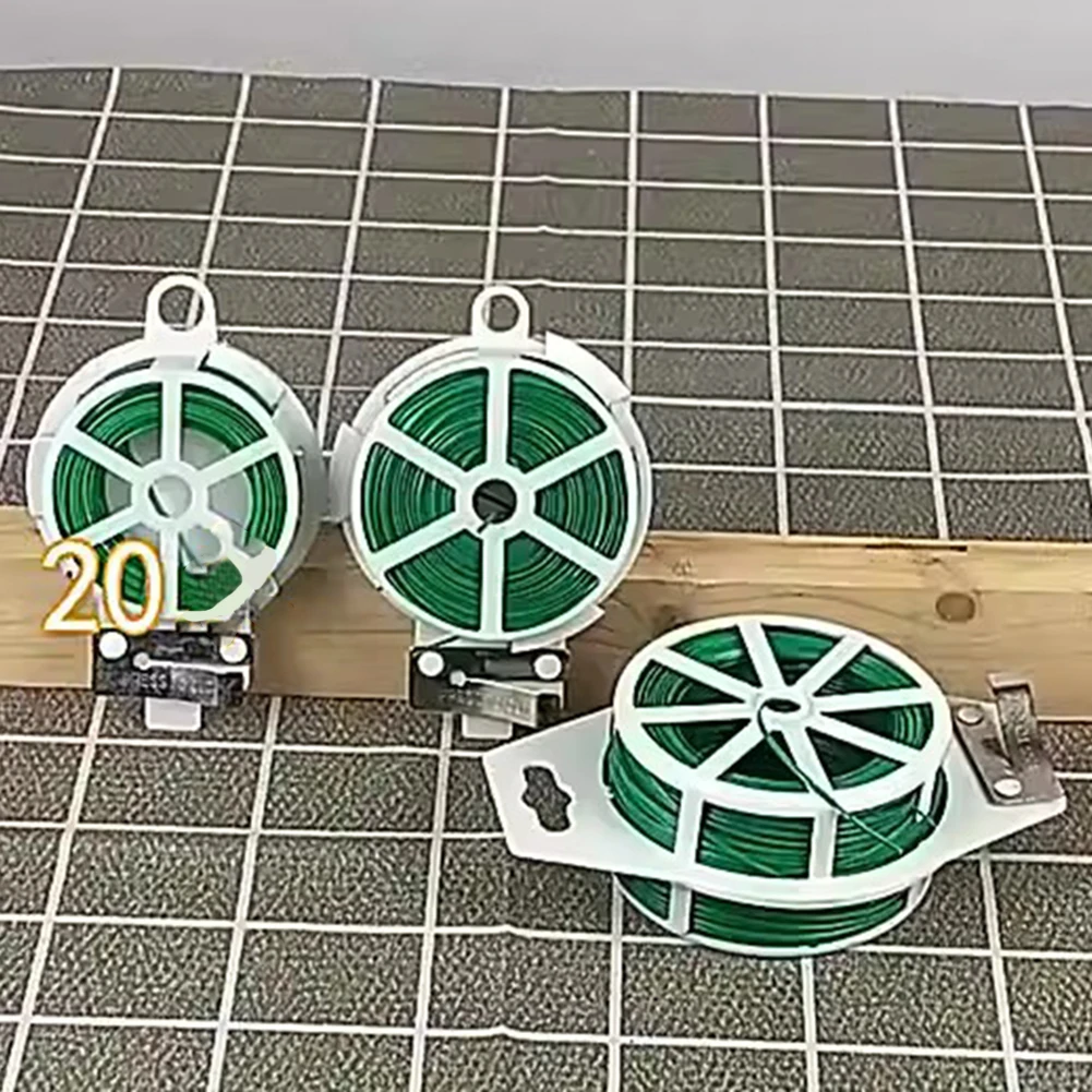 Functional High Quality Tie Wire Plant Support Versatile Wide Applications Convenient Cutter Cutting Fixing Flexible Secure