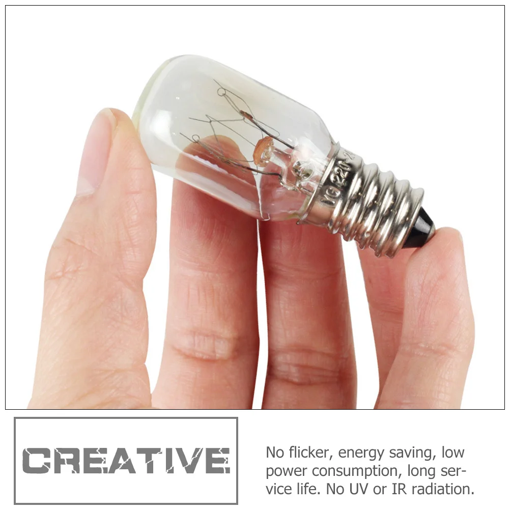 

12Pcs Refrigerator Bulbs 15 Watt Fridge Light Bulbs Appliance Bulb Replacement Lighting Fridge Light Bulb