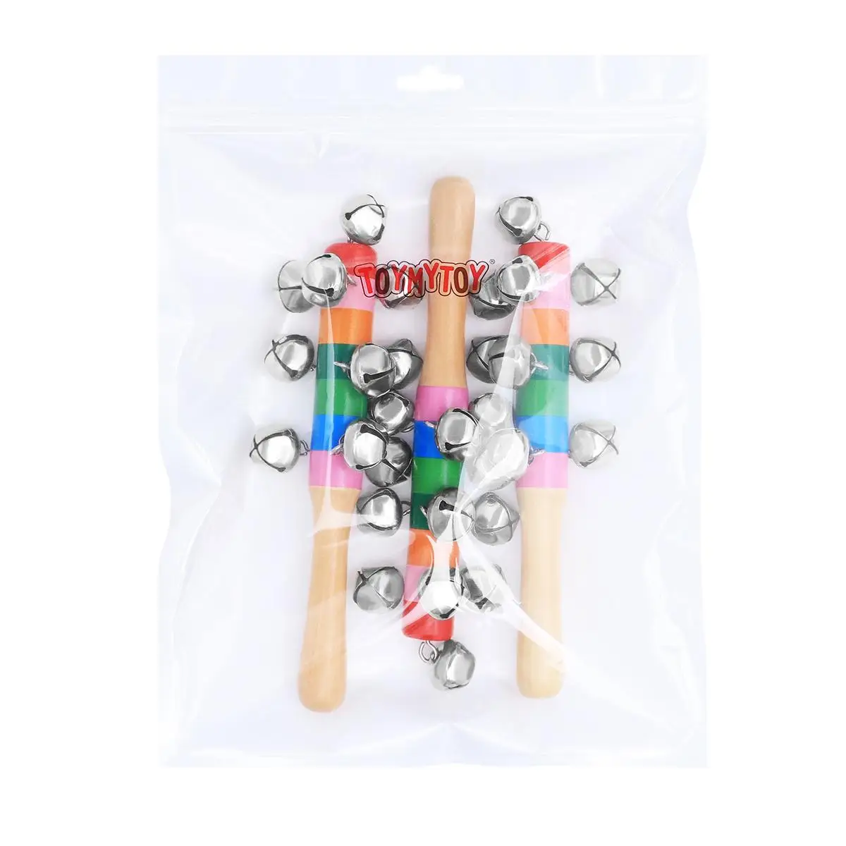 

Hand Baby Bell Kids Musical Instrument Wooden Toys for Babies Infant Jingle Bells Christmas Gift Educational Toys