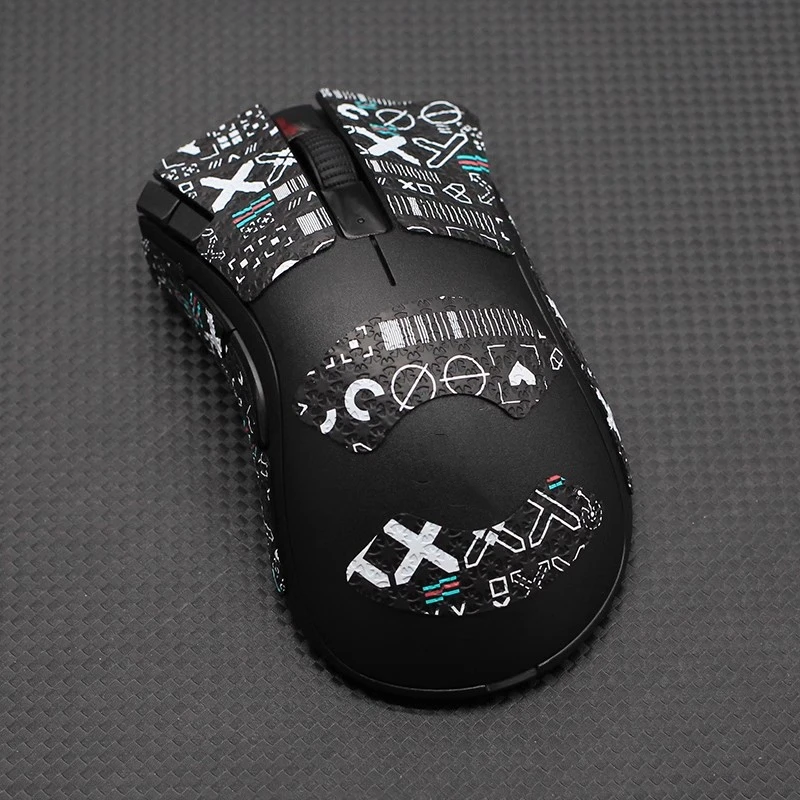 1 Set Mouse Anti Slip Grip Sticker For Razer Deathadder V2 X HyperSpeed‌‌ Mice Non-Slip Anti Sweat Tape Exquisite Texture
