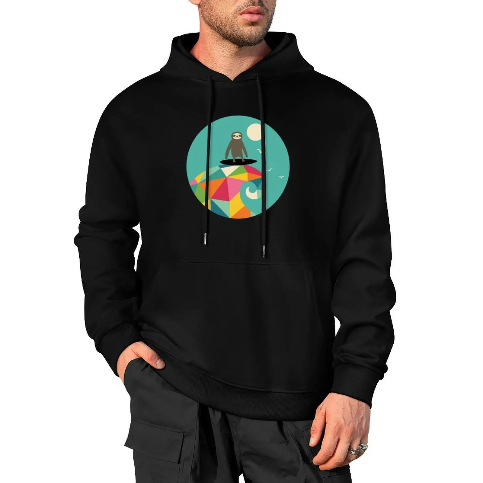 Surfs Up Pullover Hoodie men's winter sweater clothes for men anime clothes aesthetic clothing new in hoodies and blouses