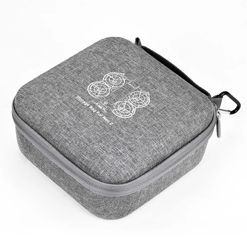 Tas Jinjing BRDRC untuk Aksesori Drone DJI NEO 2 Tas Penyimpanan Pelindung Kotak Tas Perjalanan Portabel