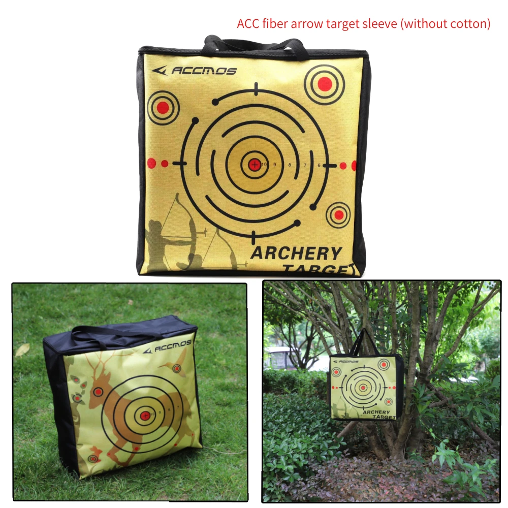 Archery target set replaceable target bag DIY handmade bow and arrow target (without inner core)