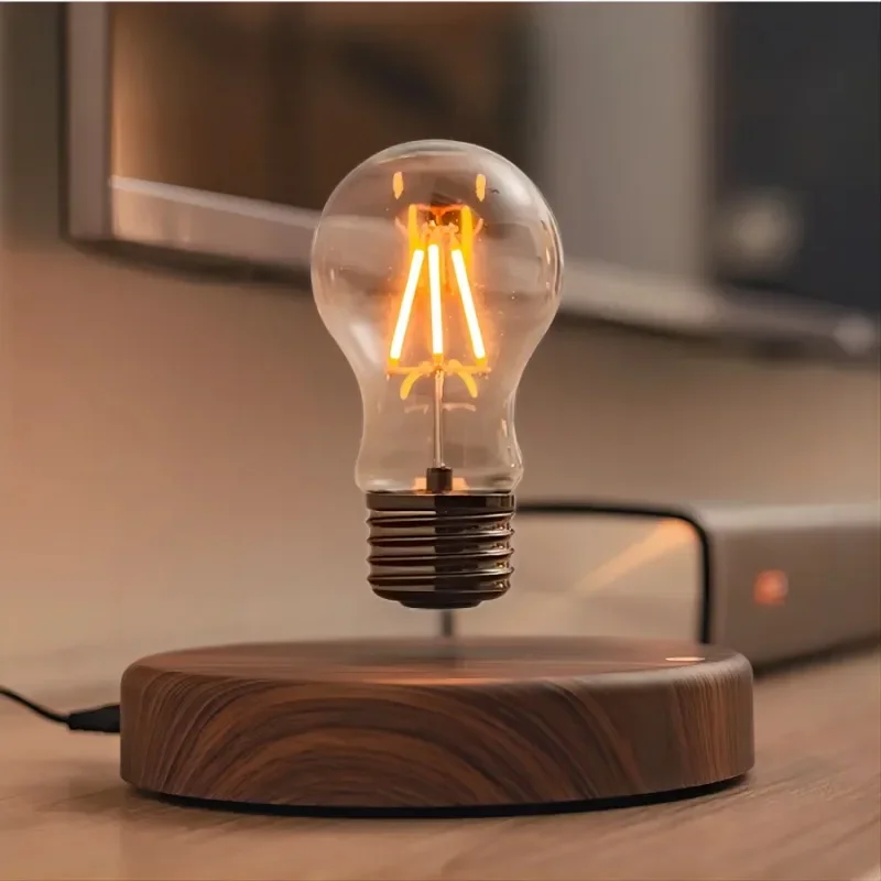 

Creative Maglev Glass Lamp LED Light Bulb Home Desk Decoration Birthday Gift Table Novelty Night Light Lamp for Bedroom