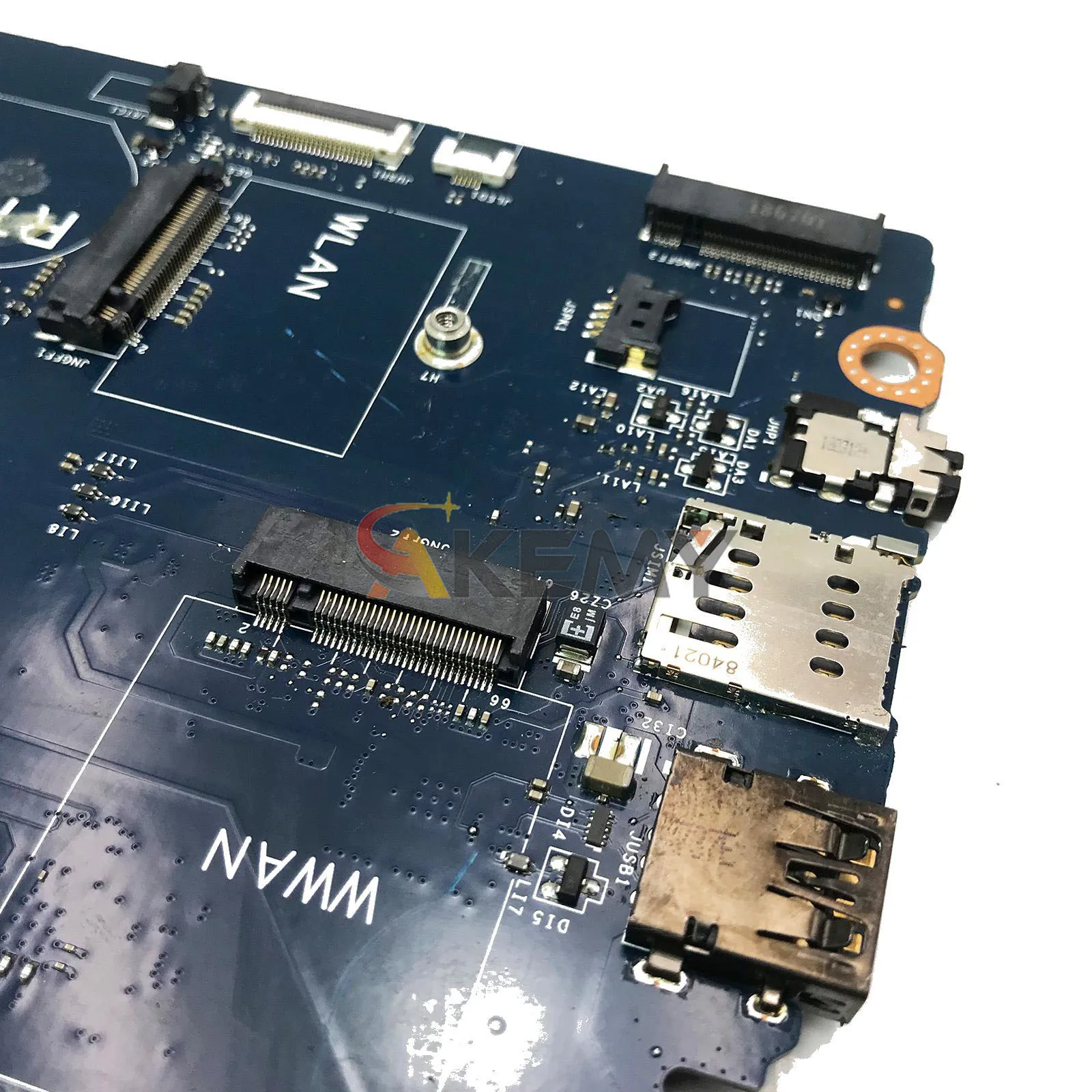 Para dell latitude 5580 placa-mãe do portátil LA-E092P 07w357 0309w1 07rd9d 0dvmc 0309w1 i5 i7 930mx notebook mainboard testado ok