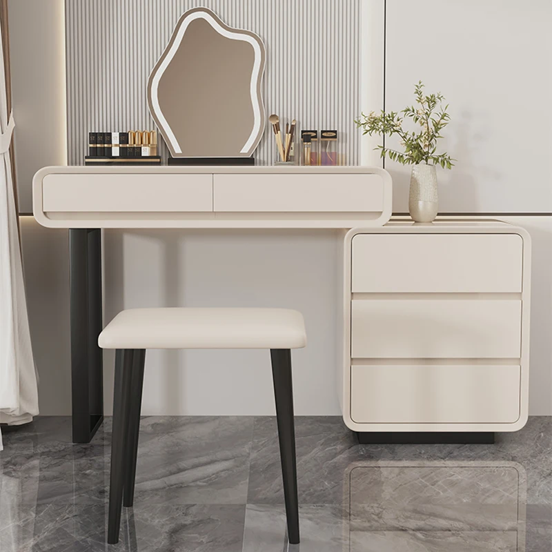 

Nordic Makeup Komoda Mebel Dressing Table Mirror Hollywood Dressing Floor Dressing Table Mdf Meuble Chambre Mirrored Furniture