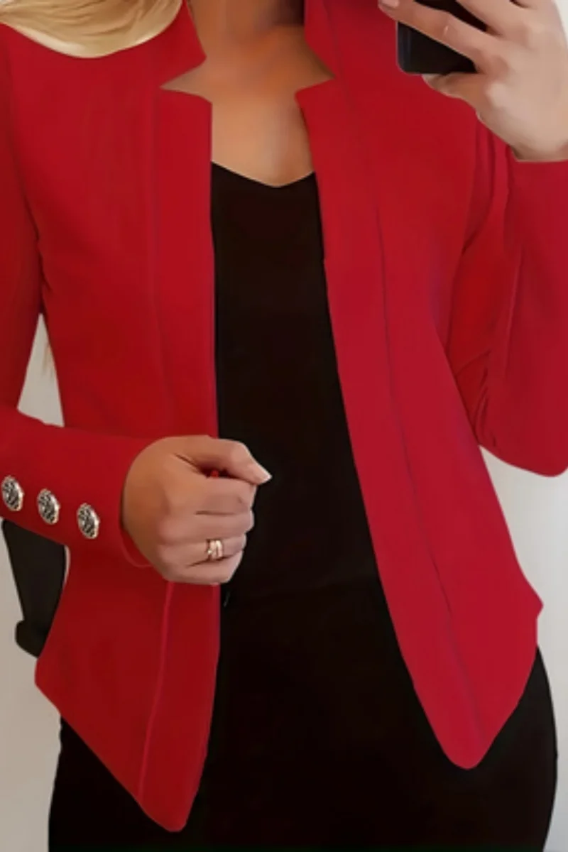 Modische Business-Casual-Anzugjacke für Damen
