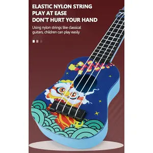 Ukuleles Classical Guitar Acoustic Ukulele Soprano Music Instruments Mini Musical for Beginners Kids Children