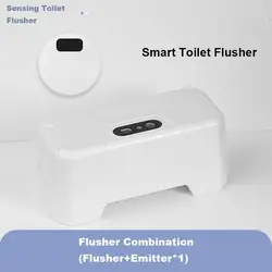 Touchless Toilet Smart Flusher Automatic Toilet Flush Sensor Intelligent Flushing Device for household Most Toilets accessories