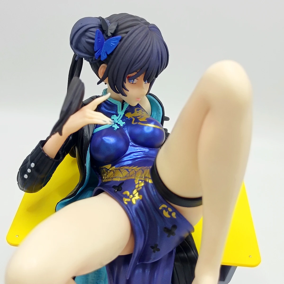 

Sitting Beauty Girl Fanyingfei Hand made Cartoon anime Peripheral Hand made Decoration Model Gift Desktop Decoration