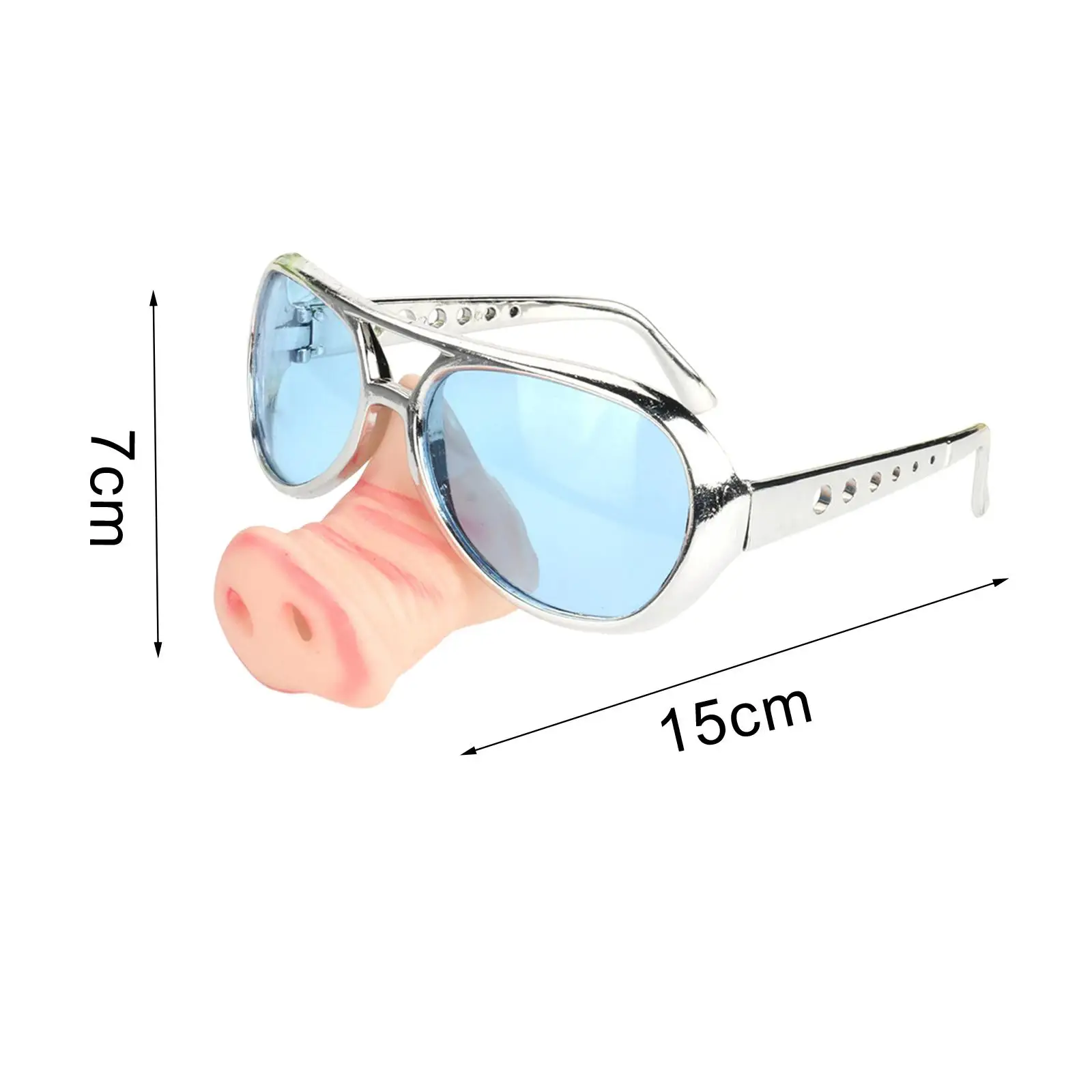 Gafas de nariz grande de cerdo, gafas de vestir, novedad, gafas de sol de fiesta para Festival, Cosplay, recuerdos de fiesta de cumpleaños, accesorios para fotos