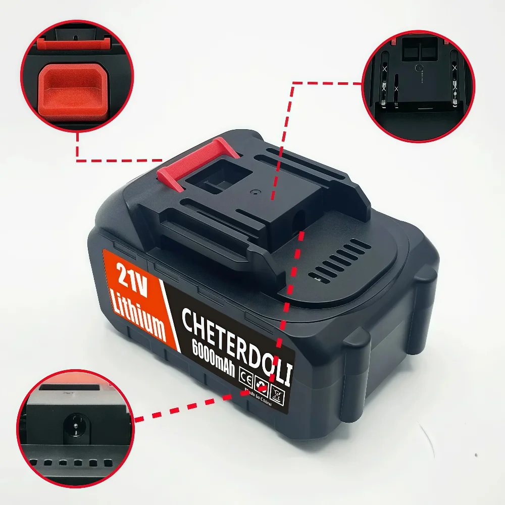 18V/21V MAX Battery Rechargeable 3000mah 6000mah 9000mah Lithium Ion Battery Li-ion Battery For Makita Electric Power Tool.