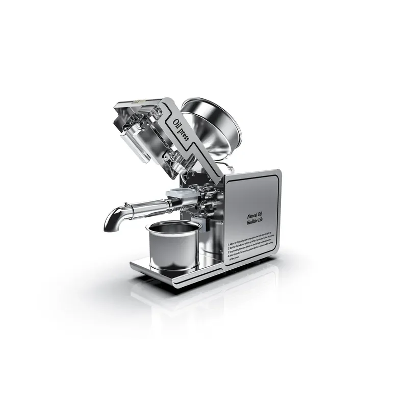 For 220V 110V Home Oil Press Machine Cold Heat Press Olive Coconut Soybean Automatic Oil Extractor High Yield Easy Use