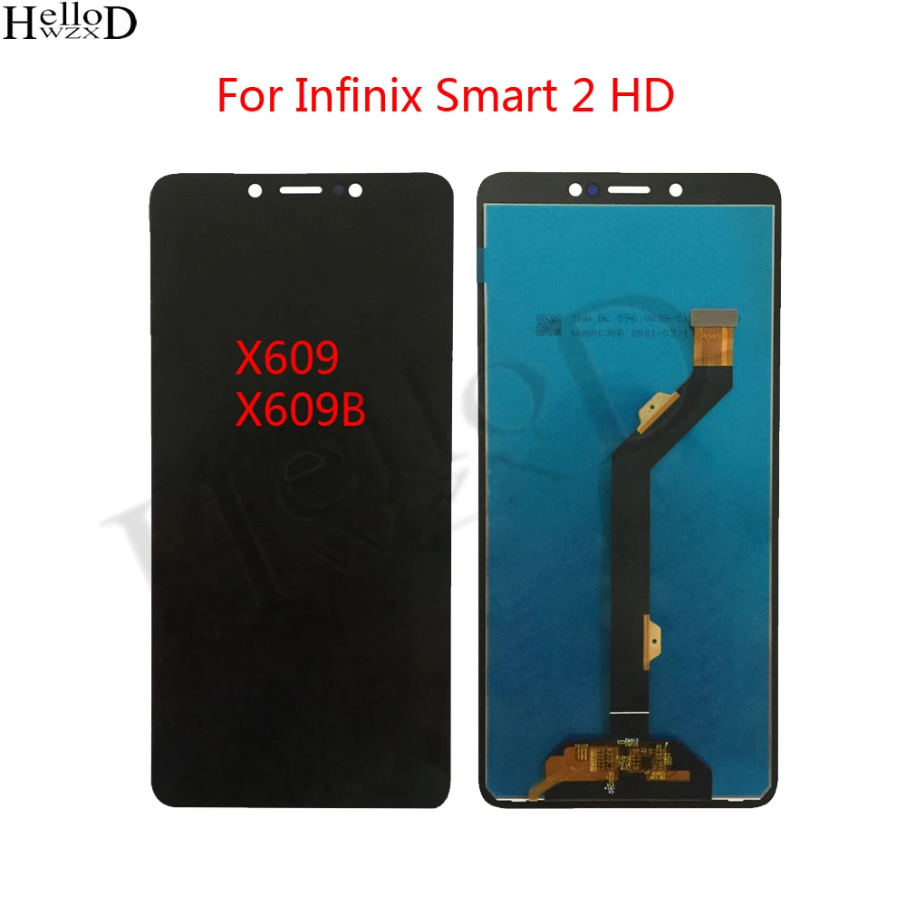 

High Quality LCD Display For Infinix Smart 2 HD X609 X609B LCD Display Touch Screen Digitizer Assembly Replacement +Tools