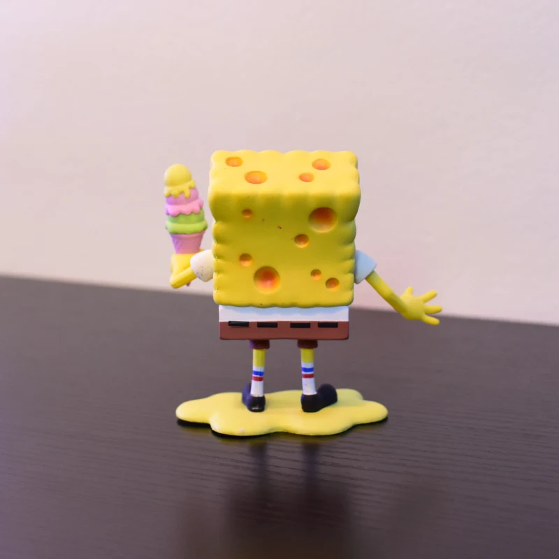 Anime Sponge Bob Square Pants Action Figure Anime Figure Statue Model Collection Kids Toy christmas Gifts Gary model