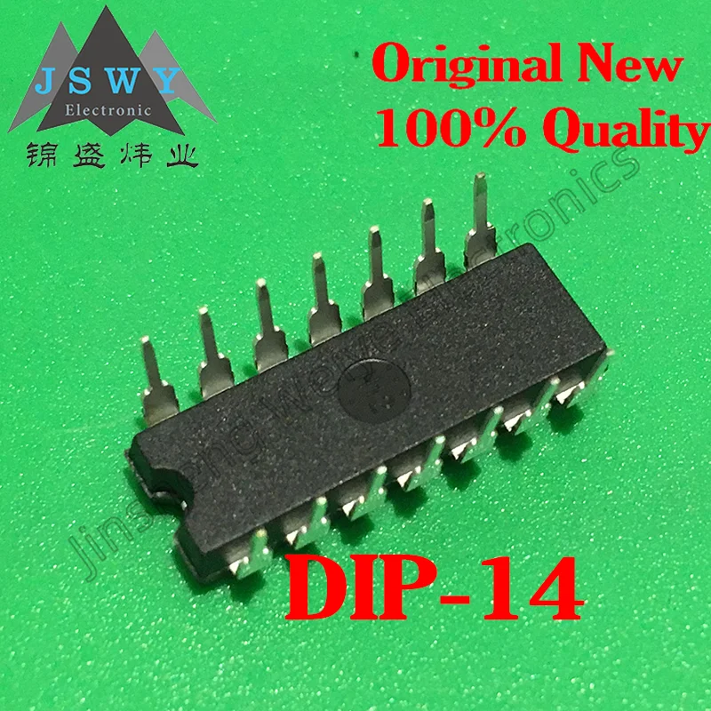 TC4013 TC4013BP DIP14 Dual D-Type Trigger Chip 100% Genuine spedizione gratuita 1 ~ 30 pezzi