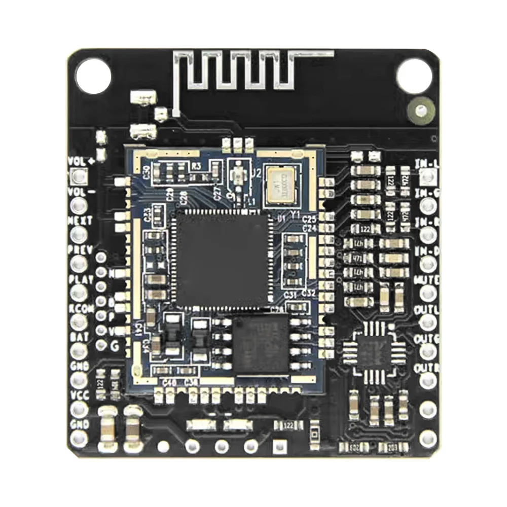 

QCC3031 Приемный модуль Bluetooth 5.1 Поддержка приложения Изменение имени Поддержка пароля Плата эквалайзера APTXHD с аудиовходом AUX