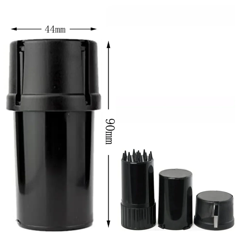 Portable Tobacco Spice Grinders Box Plastic Herb Crusher Cigarette Smoke Storage Case Smoking Accessories