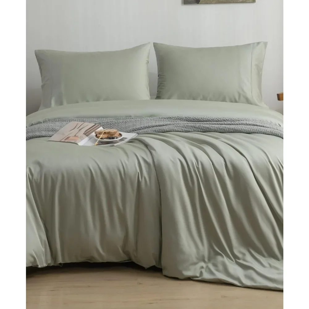 

Bed Cover Set - Soft Duvet - Cooling Duvet for Hot Sleepers - 3 Piece, Cooling, Moisture-Wicking Design, Bedspread