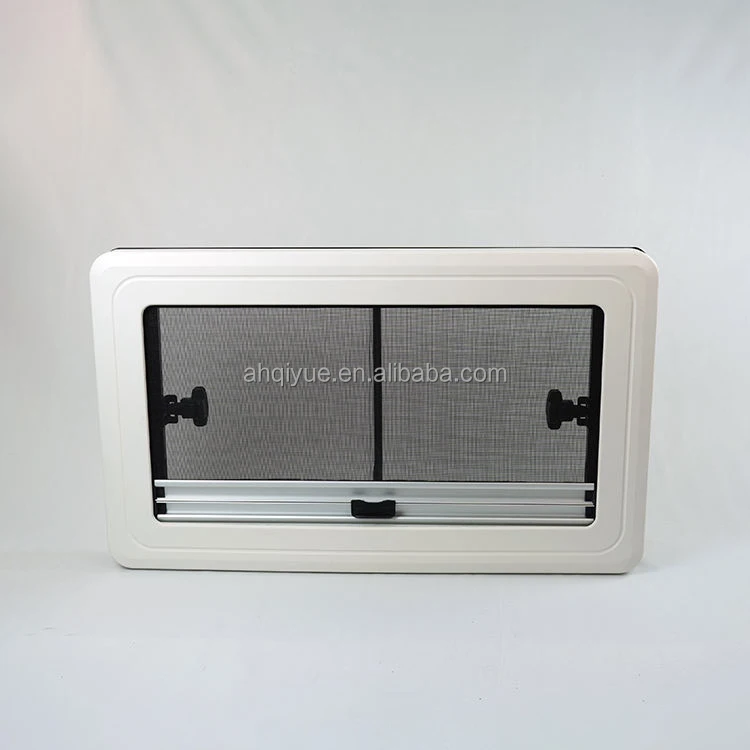 Aluminum Outer Frame Sliding Window RV Sliding Glass Window For Trailer Camper Van Motorhome