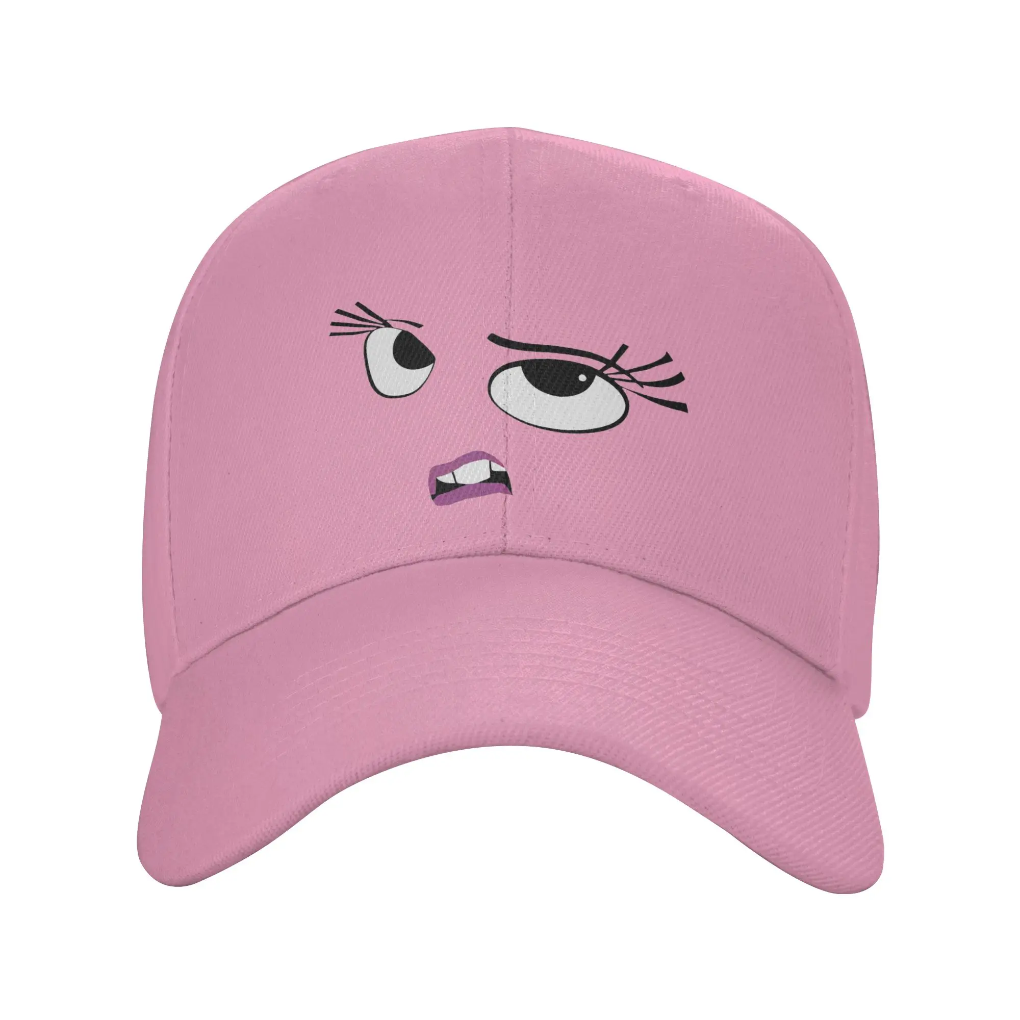 Inside Out Disgust Face Baseball Caps Men Women Popular Sun Hat Hats Adjustable Snapback Caps Racing Cap