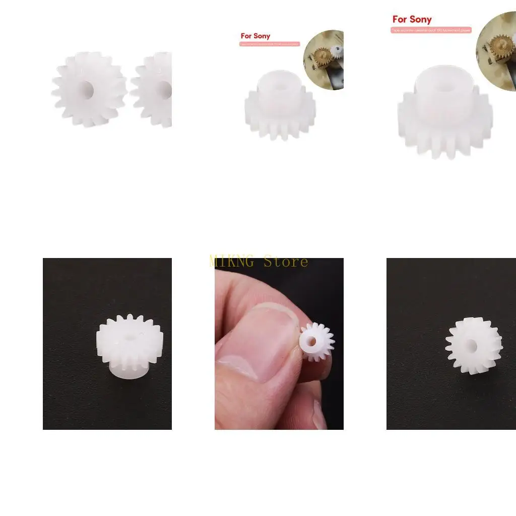 Gear for 190 Series Tape Recorder Cassette Deck 190 Movement Gears 2PCS 17teeth best sale