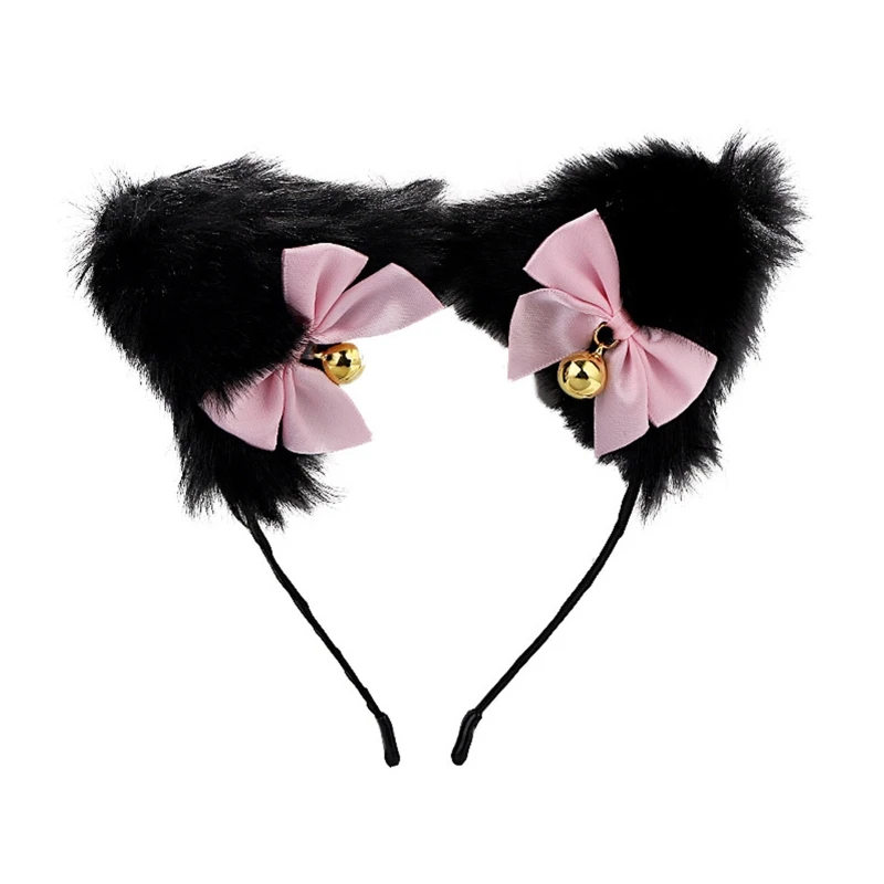 Adult Children Cartoon Ears Shape Headband Multi Color Carnival Hair Hoop