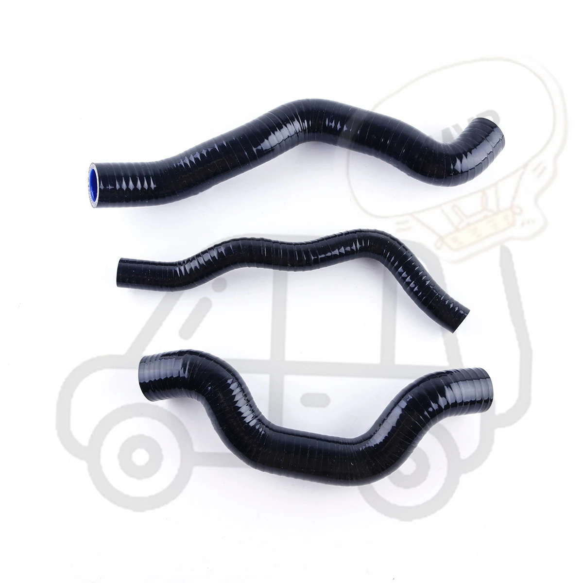 FOR 2003-2007 SUZUKI SV1000 SV 1000 S SV1000S 2004 2005 2006 Silicone Coolant Radiator Upper and Lower Hoses Tubes Set 3PCS