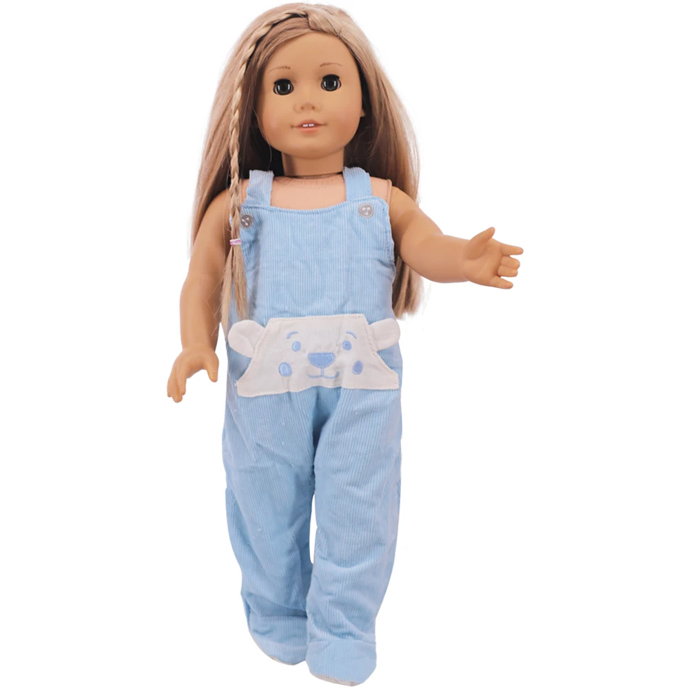 Ropa para muñeca bebé, Top, pantalón, abrigo, accesorios para muñecas, muñeca Reborn americana de 18 pulgadas y 43Cm, juguetes Pop para niña, regalo de nuestra generación