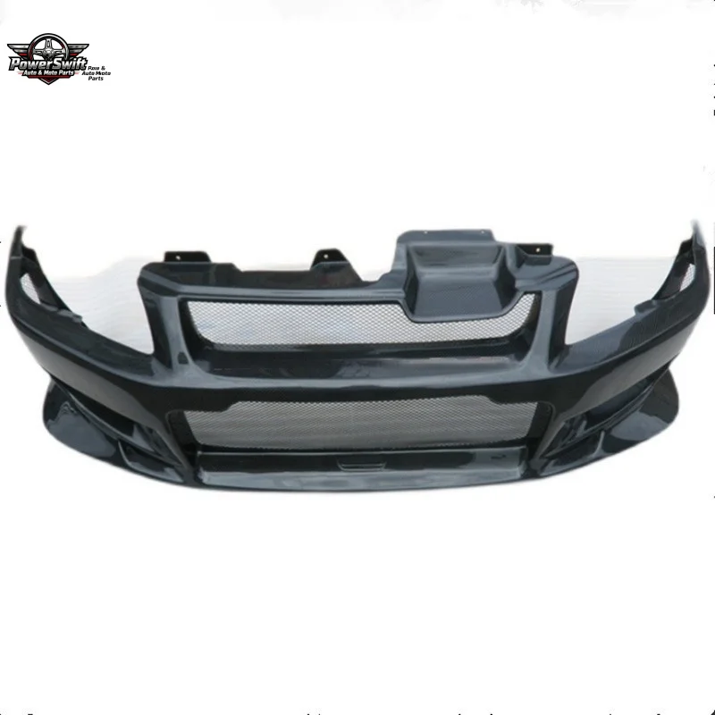 

Suitable for Mitsubishi Evolution 7 Modification Evo 7 C-West Carbon Fiber Large Surround Front Bumper