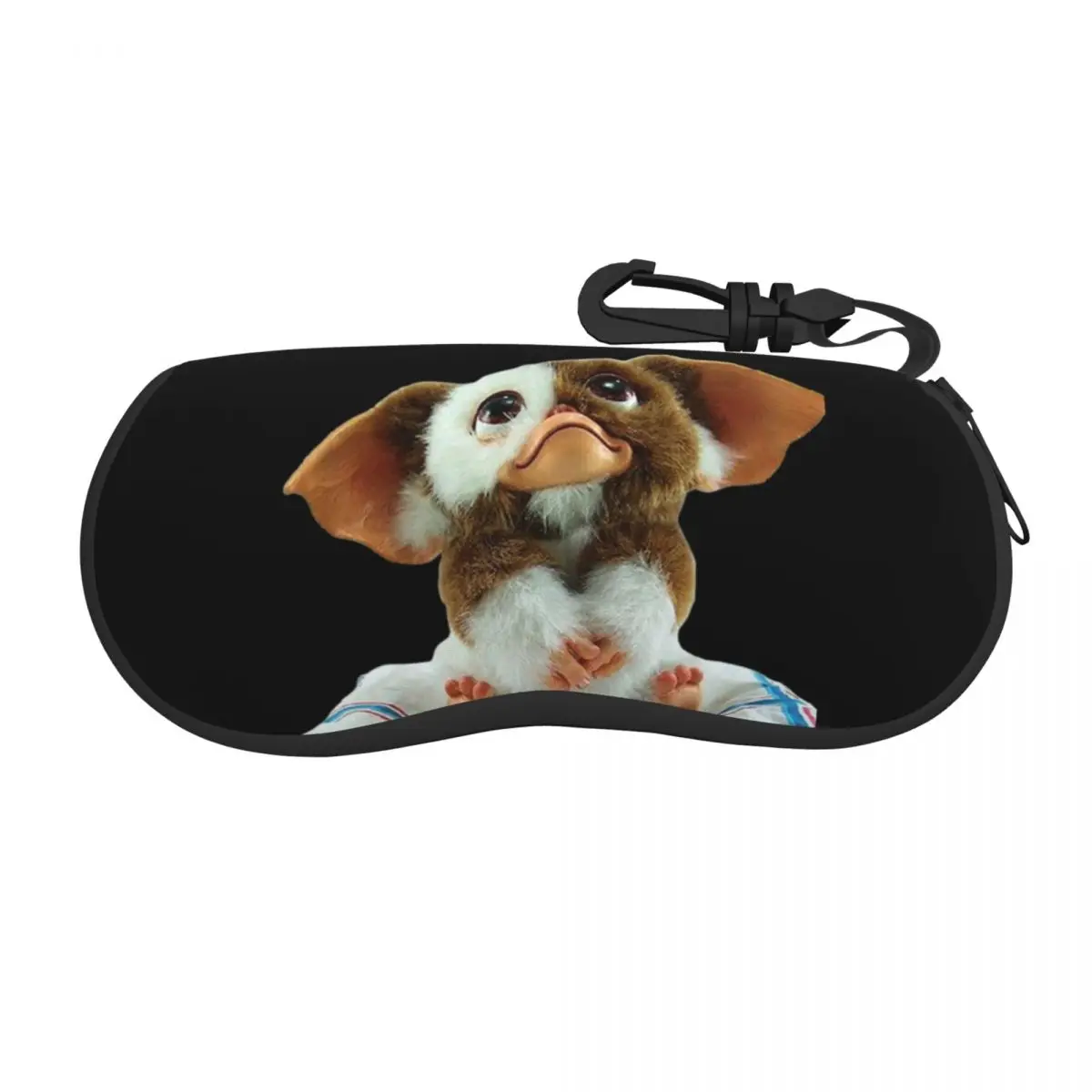 Custom Gremlins Gizmo Shell Eyeglasses Case Men Women Cute Horror Monster Sci Fi Movie Glasses Case Sunglasses Box Pouch