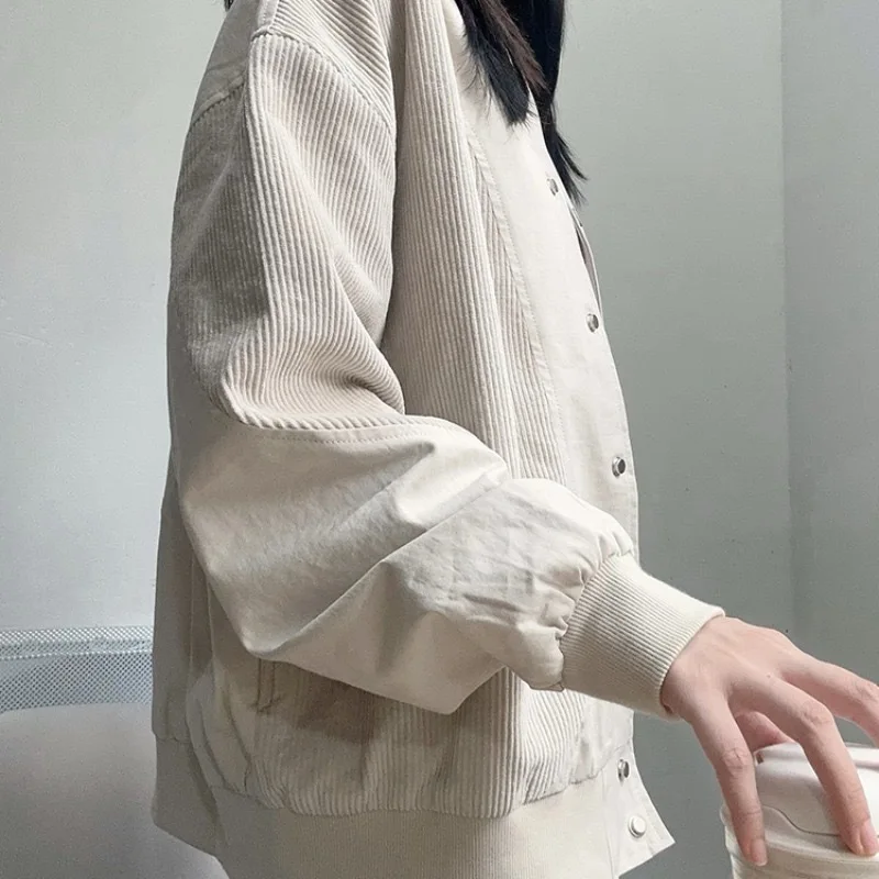 

Новые оранжевые и серые зимние бомберы унисекс из овчины с плюшевыми нашивками и двусторонними вставками в стиле Y2K