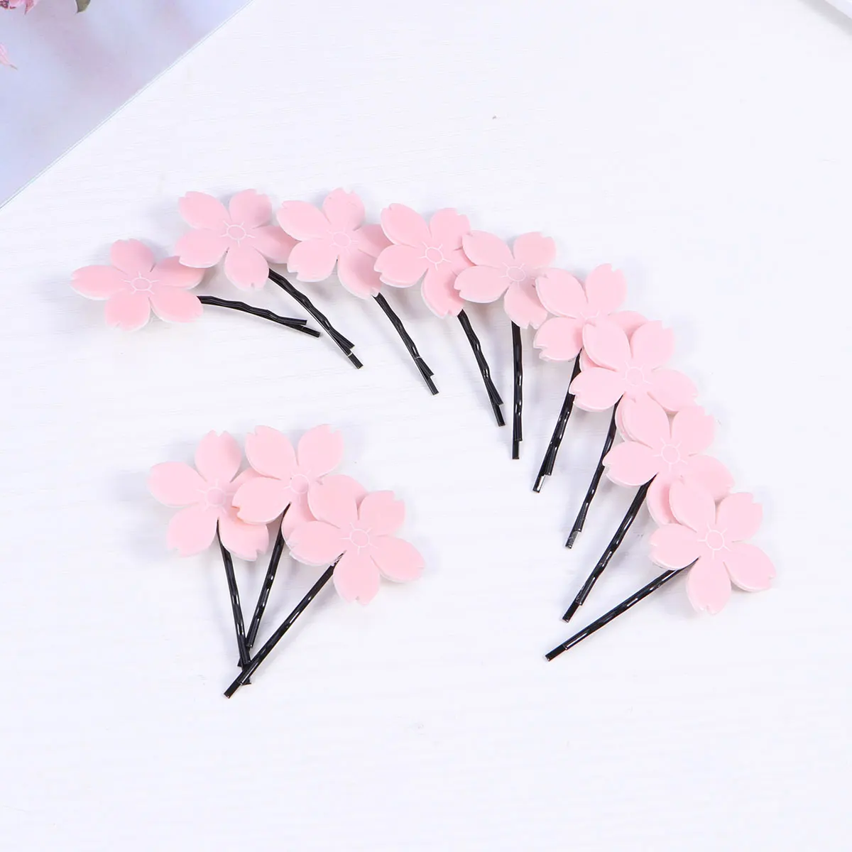 

12Pcs Cute Flower Hair Clips For Kids Girls Toddlers Snap Barrettes Accessories