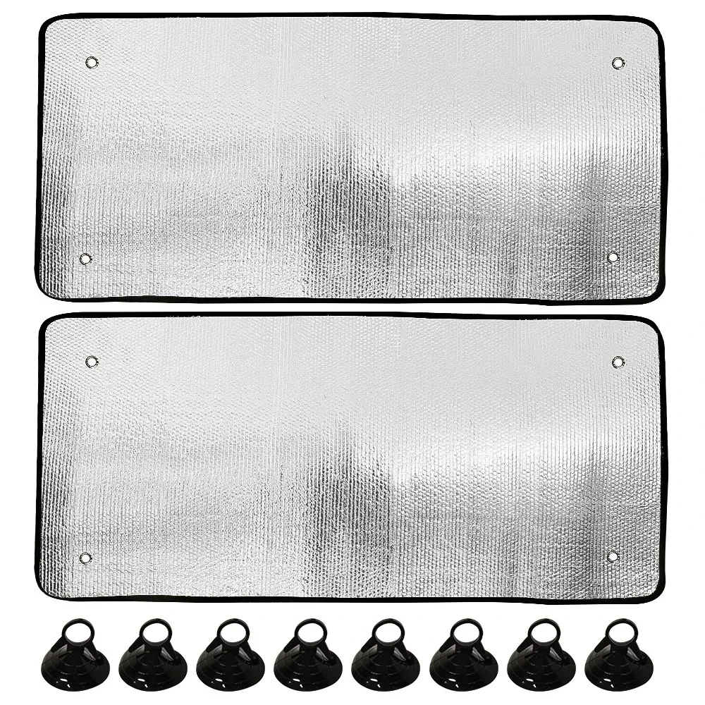 2pcs Middle Side Window Thermal Blind Set Fits For VW T5/T6 Transporter & Caravelle Camper Van Sun Visors Interior Parts
