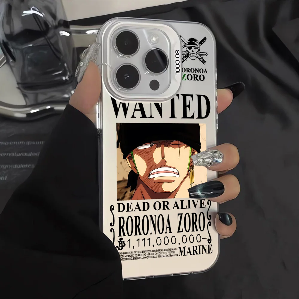 Anime o-umnes legal quente p-pieces caso de telefone para iphone 17 16e 16 15 14 13 12 11 mini pro max xr 8 7 ar mais queda fosco capa traseira