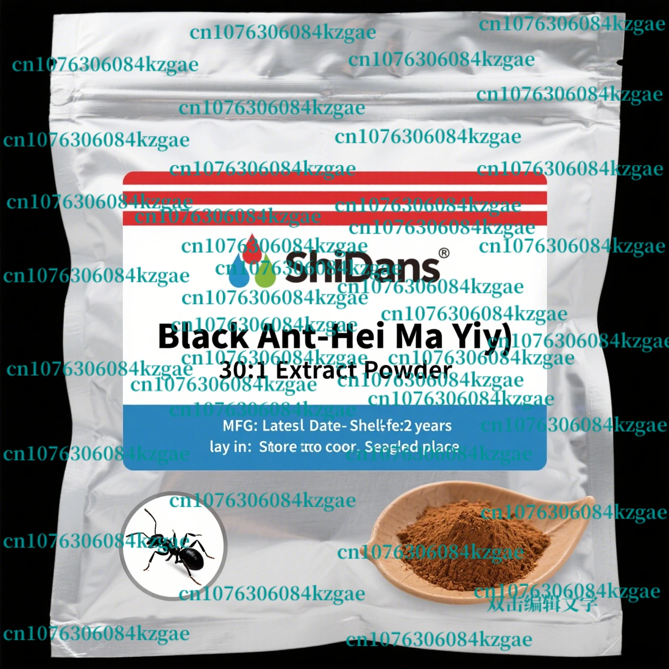 

Сумка из алюминиевой фольги OutPack для экстракта черных муравьев Polyrhachis Vicina Roger Powder 30:1, внутренняя упаковка, двухэтажный пластиковый пакет