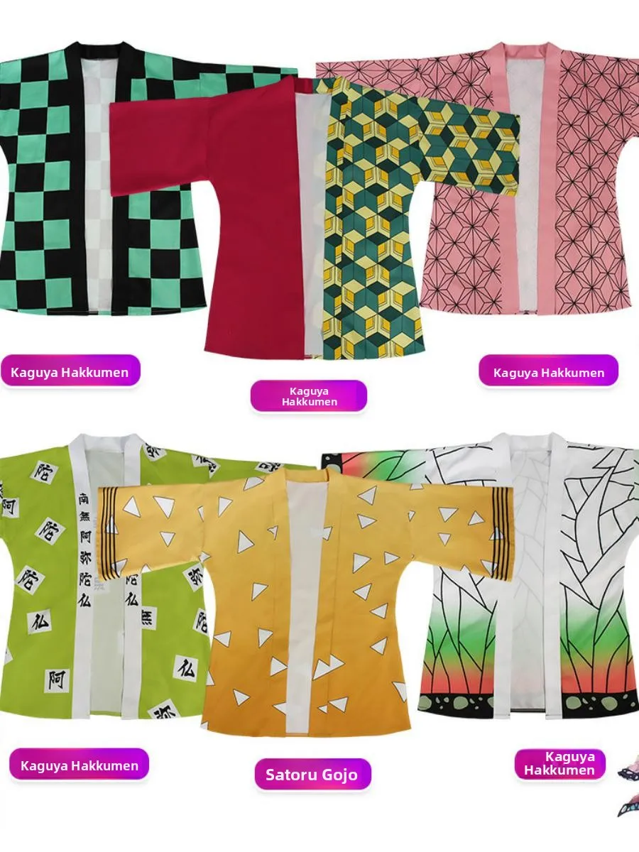 Anime Cosplay Kimono Batobe Role-plang Costume National/vêtements de scène coton traditionnel chinois vêtements femmes Faion