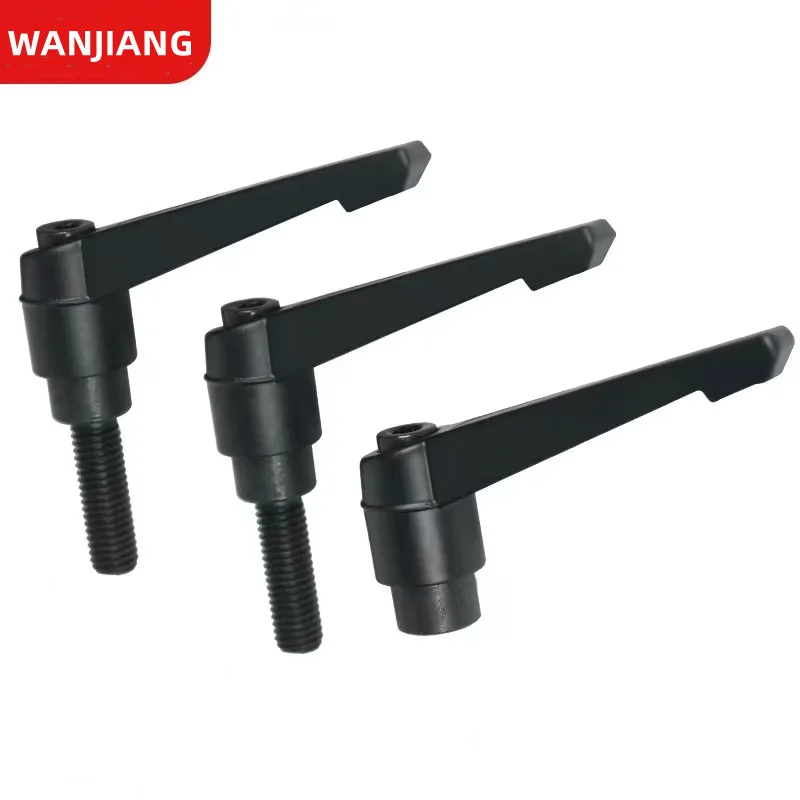 1pcs M4 M5 M6 M8 M10 Clamping Lever Machinery Adjustable Handle Clamping Handle Screws Bolt Locking External Male Thread Knob
