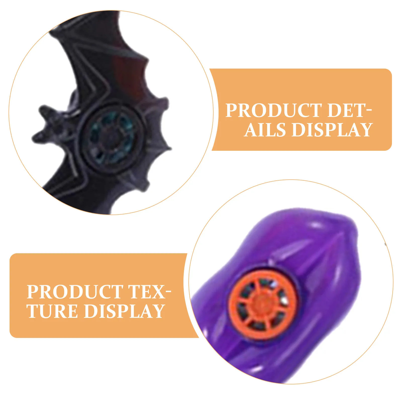 3 PCS Children Whistle Musical Instruments Toy Kids Halloween Toys for Colorful Whistles Funny