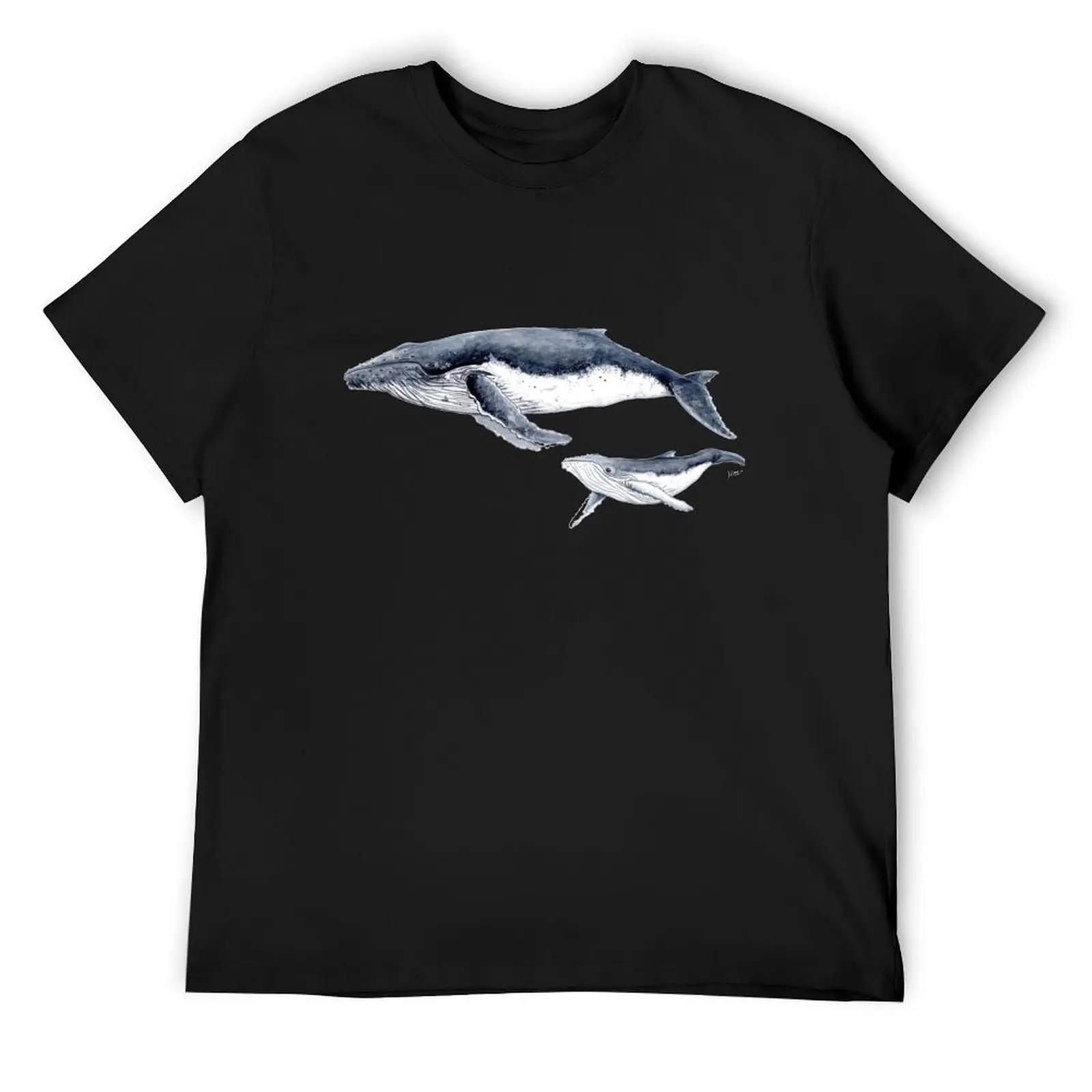 Humpback whale T-Shirt cute clothes sweat mens graphic t-shirts anime