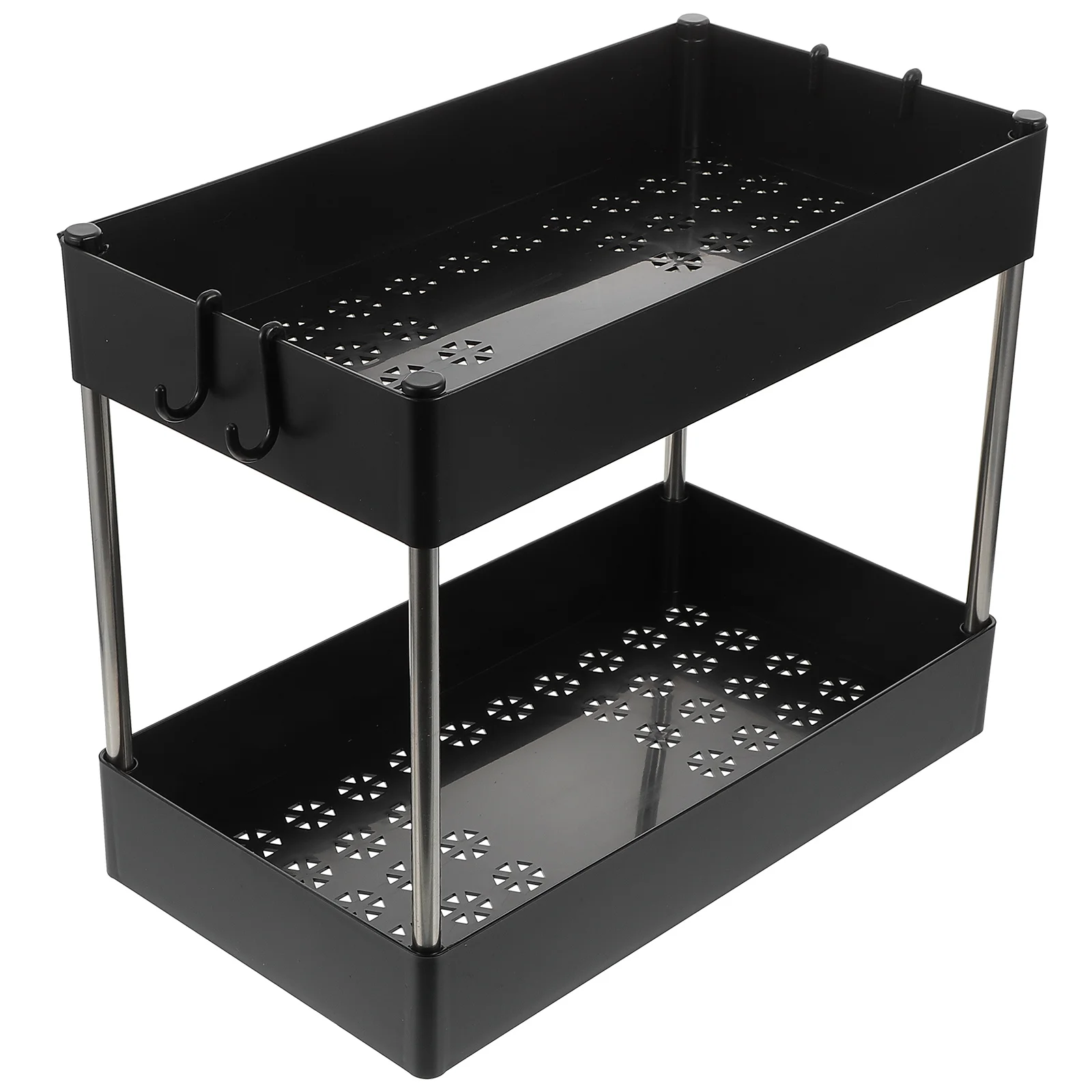 

Kitchen Storage Rack Spice Holder Shelf ABS Material Space Saving Seasoning Bottle ganizer Home Restaurant Hotel Buffet